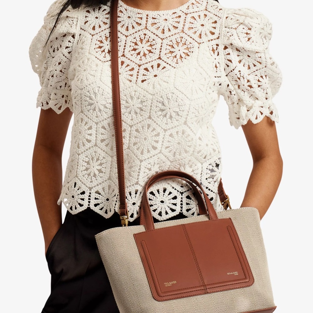 TED BAKER Leather Tote Bag